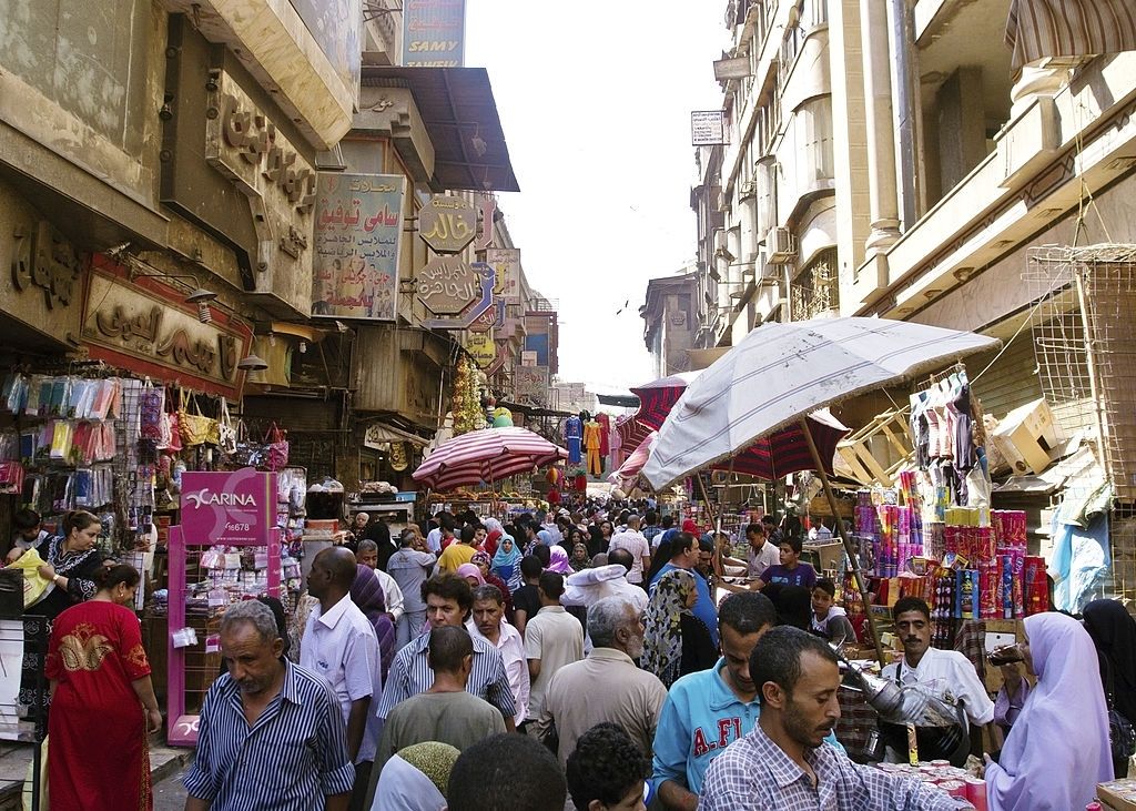 Bazar Khan El Khalili en El Cairo